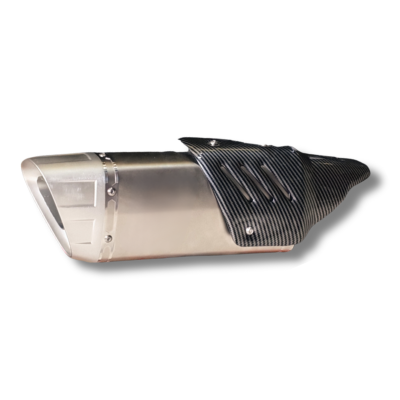 CUSTOM AKRAPOVIC R1M (silver)