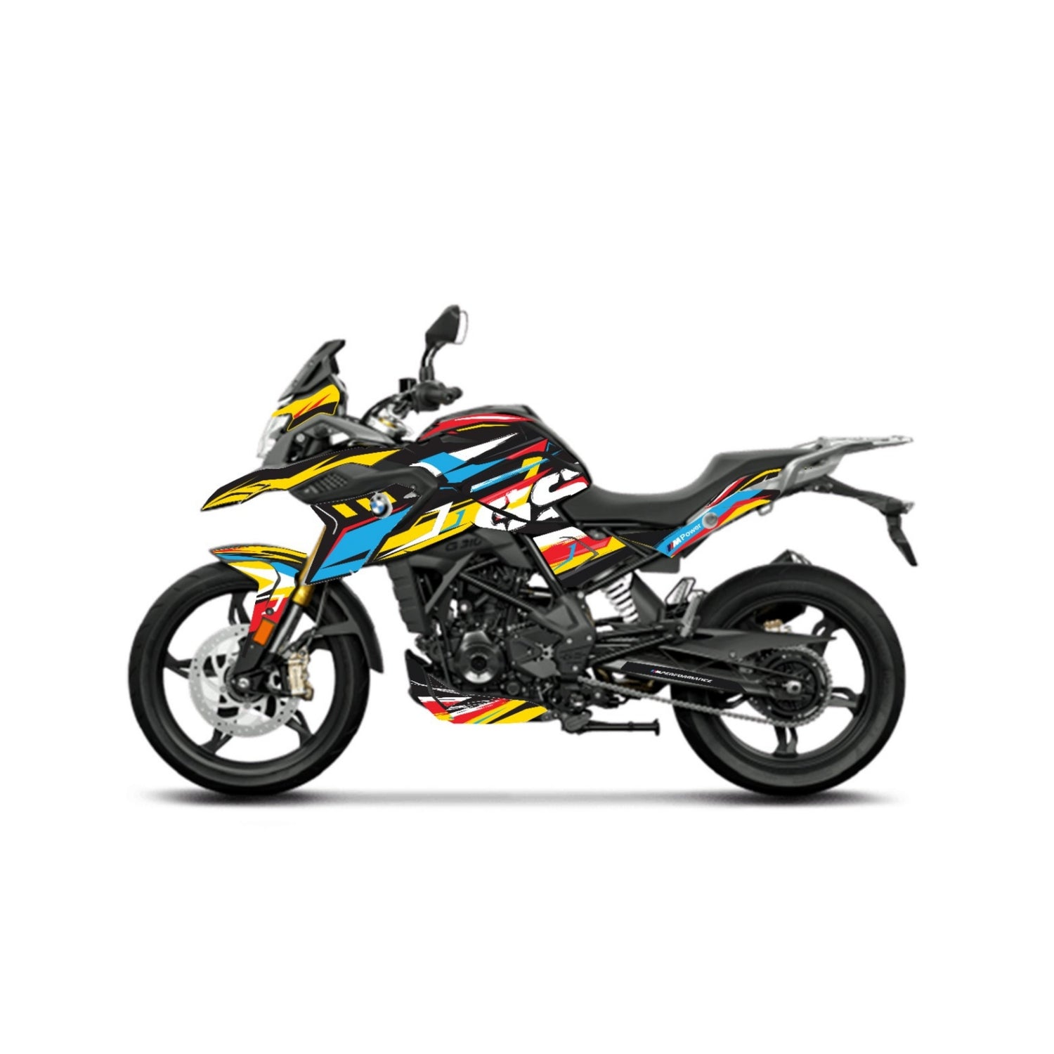 BMW GS310 (Kamikaze Yellow) DECAL