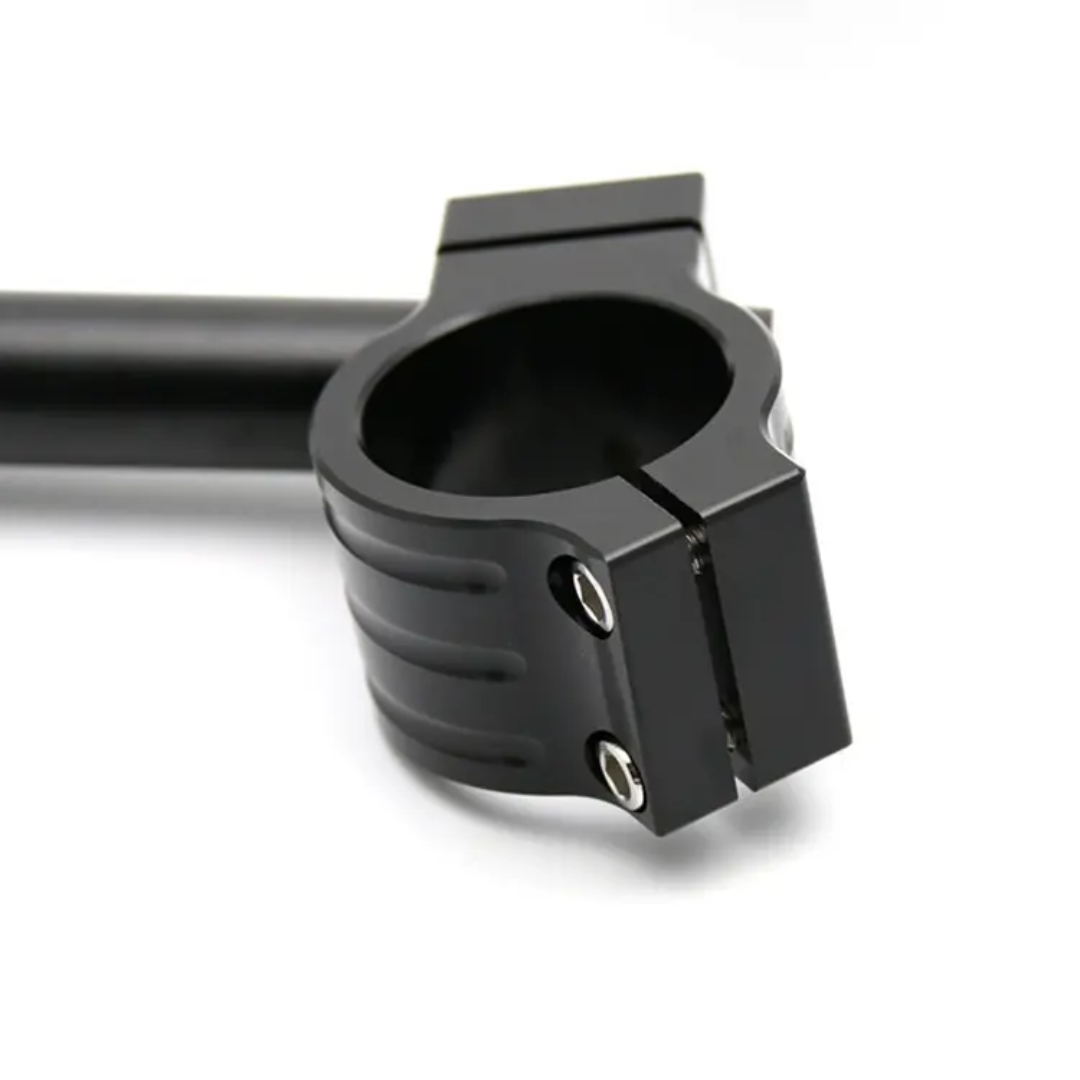 CNC 41mm Clip-On Handlebars for Royal Enfield Continental GT 650 & Hunter 350