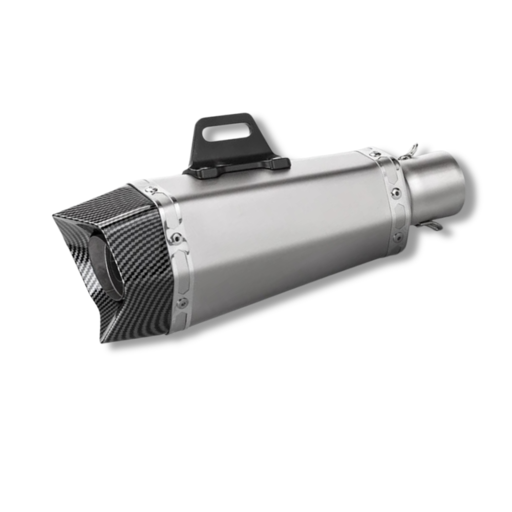 AKRAPOVIC SHORTY EXHAUST (HEXAGON TIP)