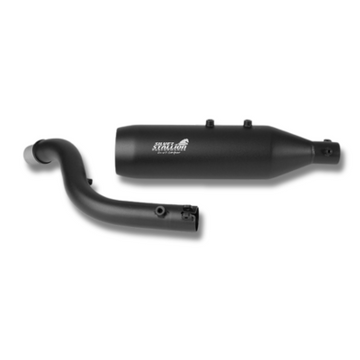 SILVER STALLION EXHAUST FOR HIMALAYAN 450/ GUERRILLA (BLACK MATTE)