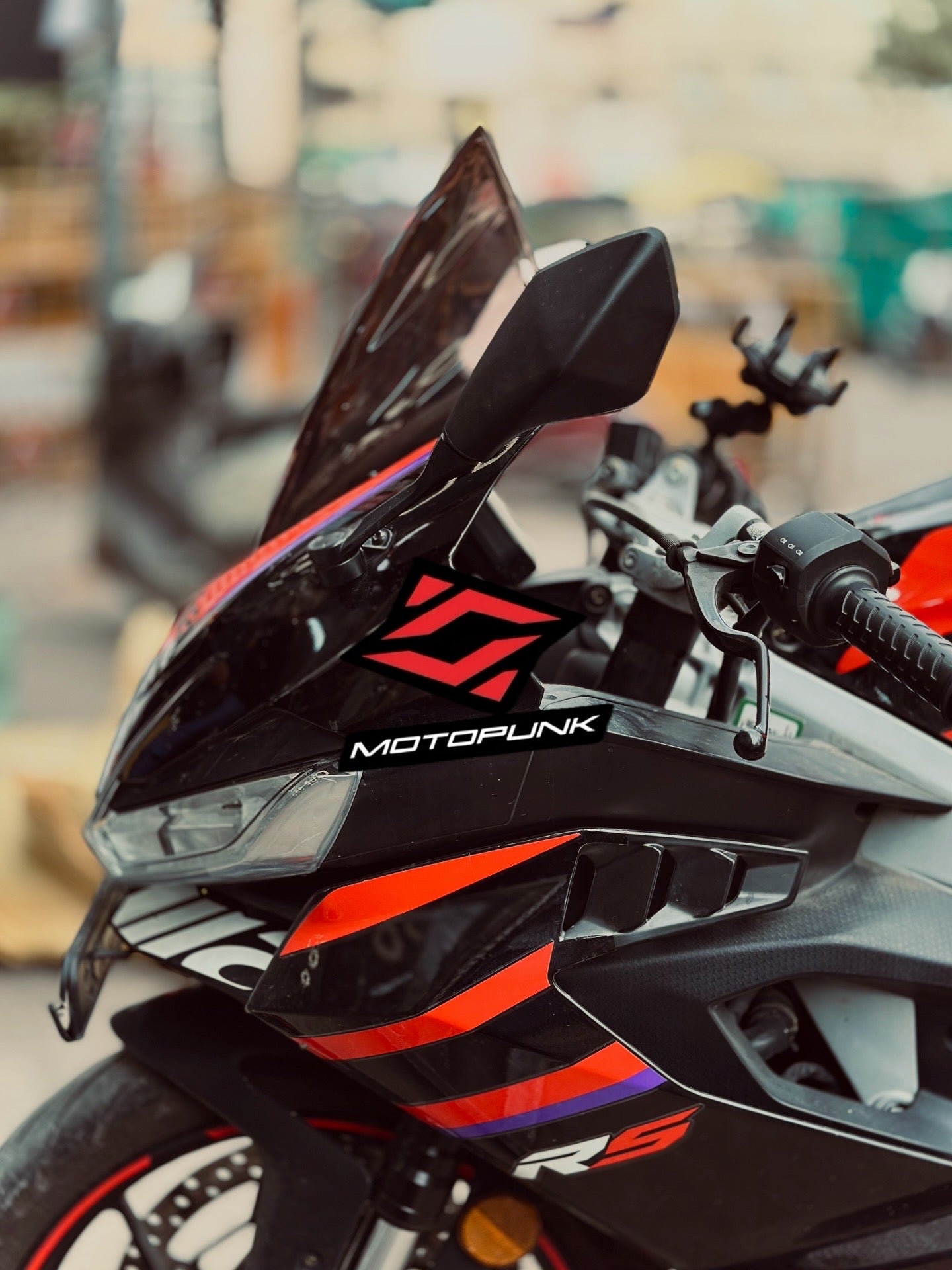 APRILIA RS 457 DOUBLE BUBBLE VISOR