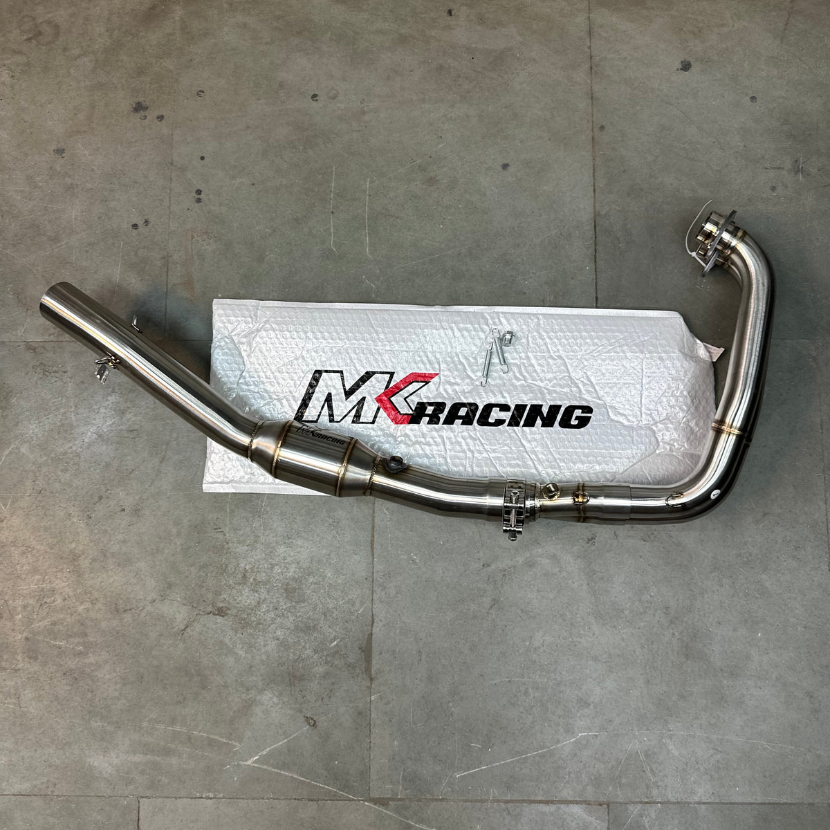 Aprilia RS 457 Stainless Steel Full Exhaust Header MK Racing