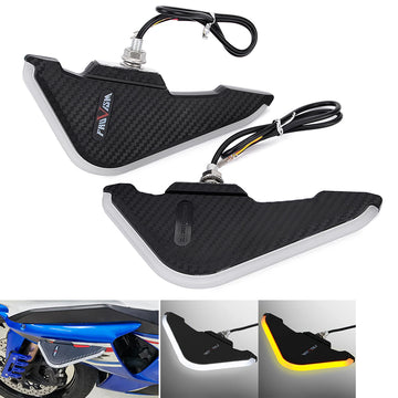 Front Fairing Side Winglets With Indicator