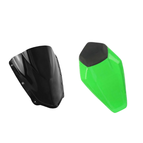 ZX10R SEAT COWL + SMOKE VISOR COMBO