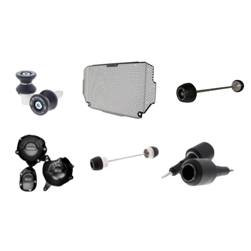 KAWASAKI Z900 COMBO | FRAME SLIDER, FRONT AXEL SLIDER, REAR AXEL SLIDER, RADIATOR GRILL, GB RACING, SPOOLS