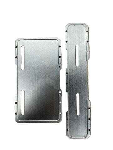 MK Racing | MK Racing Universal Front Number Plate Bracket for Motorcycles - Silver