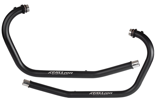 ROYAL ENFIELD - TWINS INTERCEPTOR / GT 650 BEND PIPES BLACK