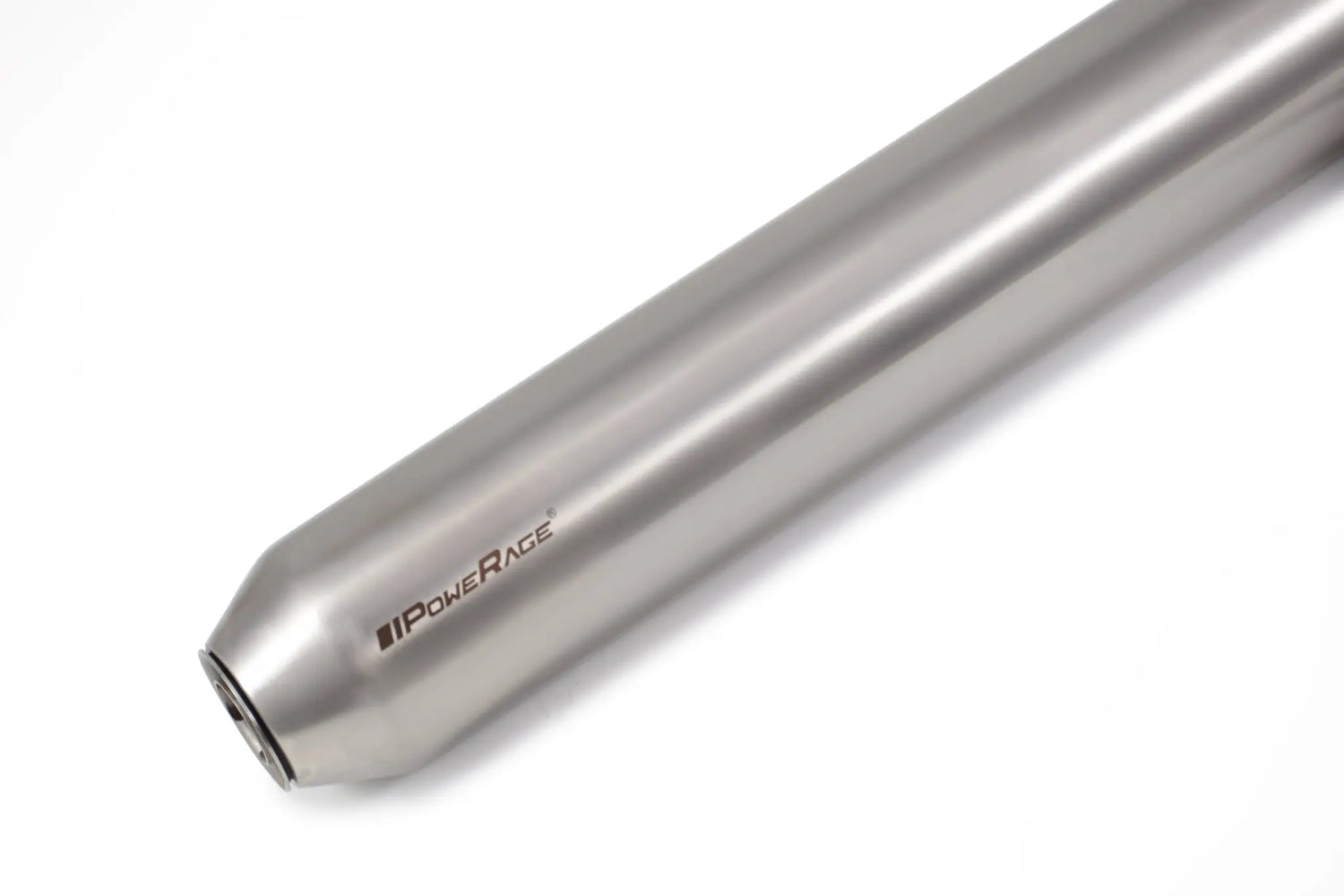 Slip-Ons Exhaust for RE 350 / 500 Brushed Steel Finish (Long Type)