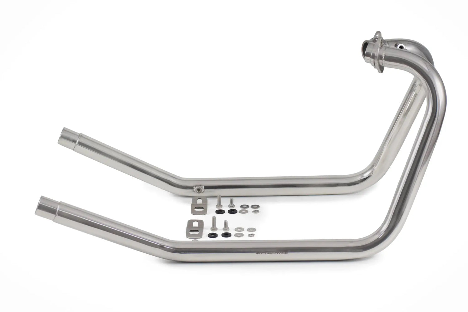 Performance Headers for RE 650 Twins – Polish Finish