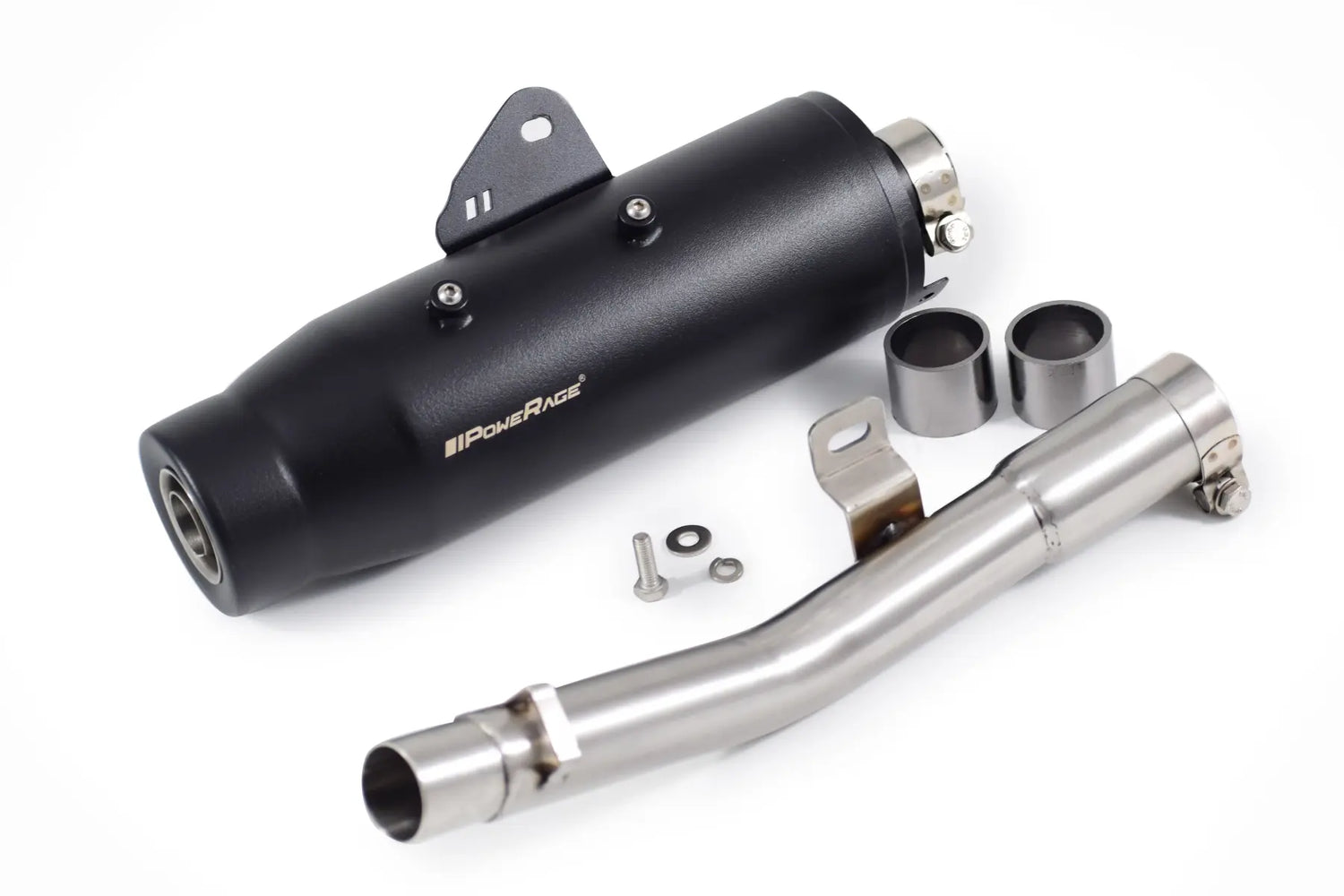 Slip-Ons Exhaust for RE Bear 650 with De-cat pipe - OE Type