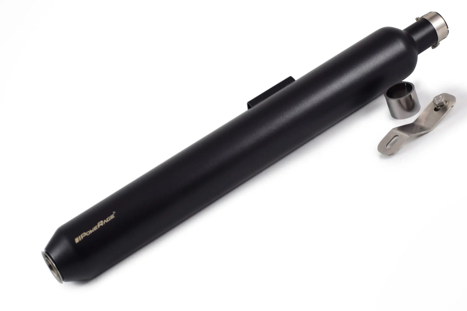 Slip-Ons Exhaust for RE 350 / 500 Black Finish (Long Type)