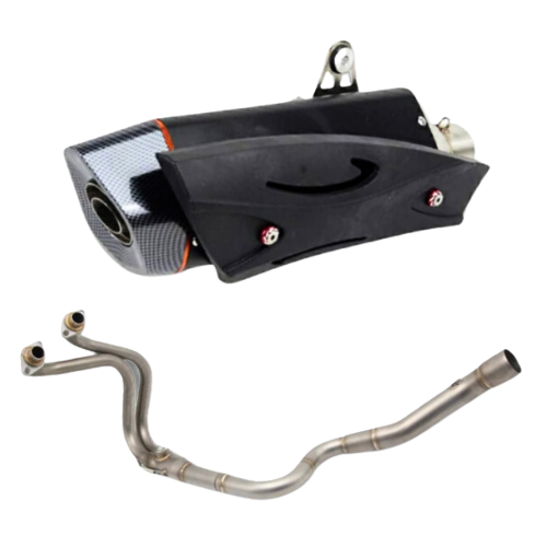 NINJA 300 FULL SYTEM HEADER & R9 EXHAUST (COMBO)