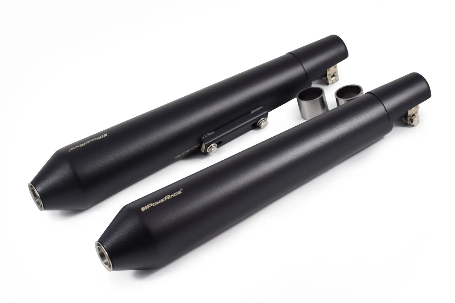 Slip-Ons Exhaust for RE Interceptor 650 – Black Finish (Long Type)