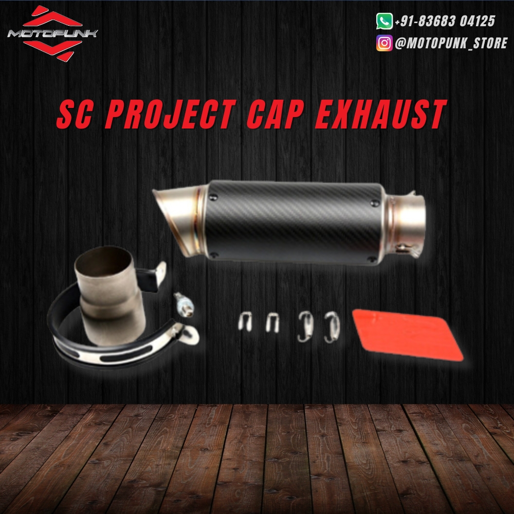 CUSTOM SC Project Cap Exhaust