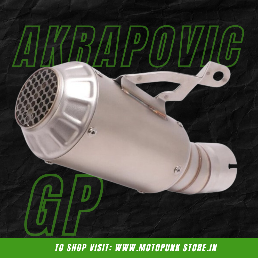 CUSTOM AKRAPOVIC GP - Motopunk store -bike modification parts store in ...
