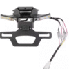 APRILIA RS457/TUONO 457 Foldable Fender Eliminator Kit / License Plate Holder with License Plate Light