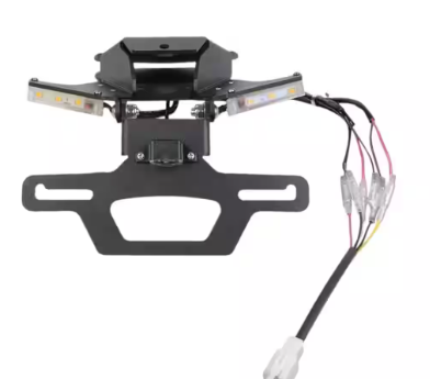 APRILIA RS457 RS660 RSV4 TUONO Rear Tail Tidy / Fender Eliminator Kit / License Plate Holder with License Plate Light FOLDING