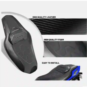 AEROX 155 CAMEL BLACK SEAT CARBON DESIGN