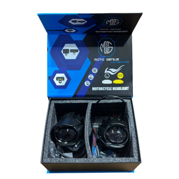 Moto genius Single Led Cat eye Led Light