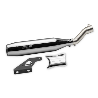 SILVER STALLION BLAZE EXHAUST TRIUMPH SPEED 400 (SILVER)