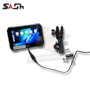 SASH S12 5" MOTORCYCLE CARPLAY WITH DETACHABLE MOUNT