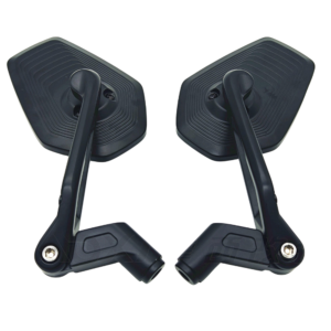 SHENAO New Universal CNC Folding Upper Convex Wide-Angle Motorcycle Mirrors BAJAJ TVS Apache RTR 160 / 200 Unique 3D Ripple