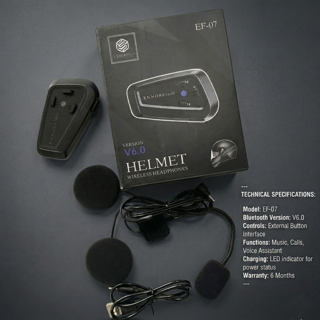 Ennorfigo Helmet Bluetooth System EF-07